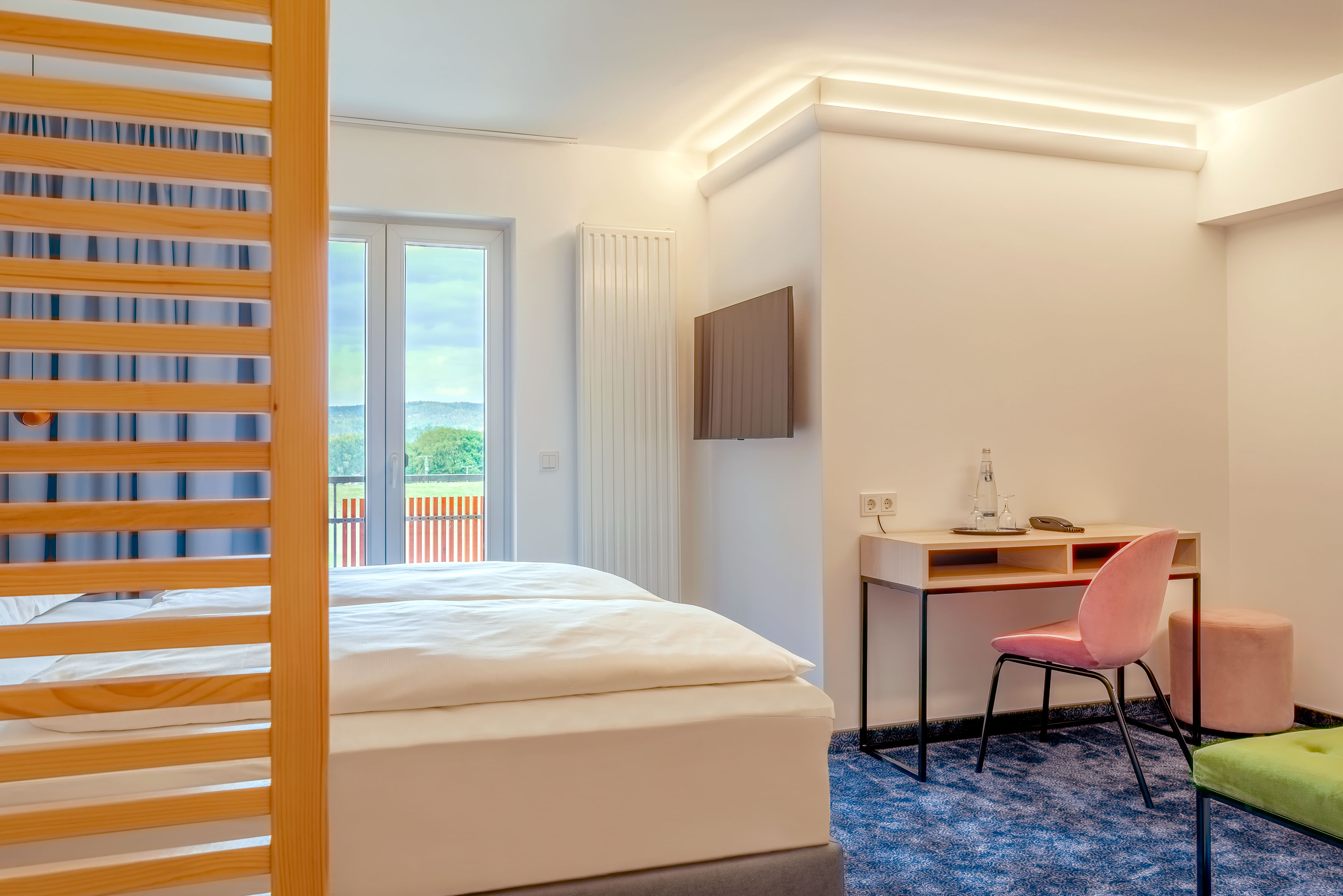 Gretel Weitblick — Doppelzimmer mit Panoramablick