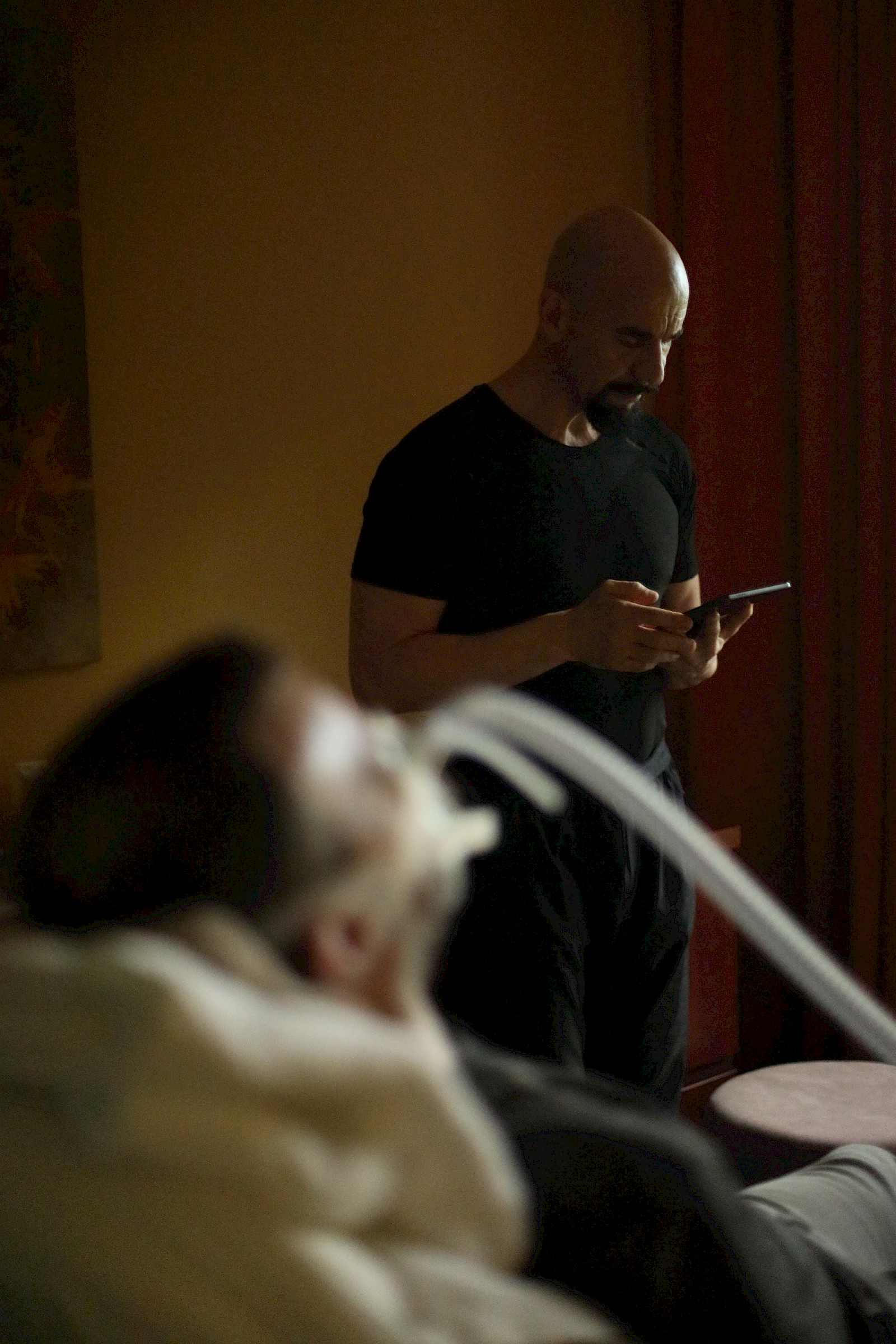 Ayurveda-Behandlung — Massage-Szene