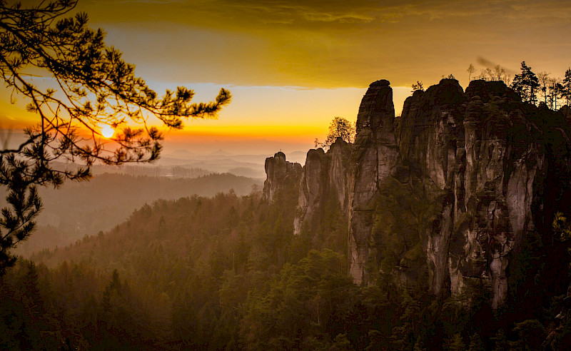 Basteigebiet — Sächsische Schweiz